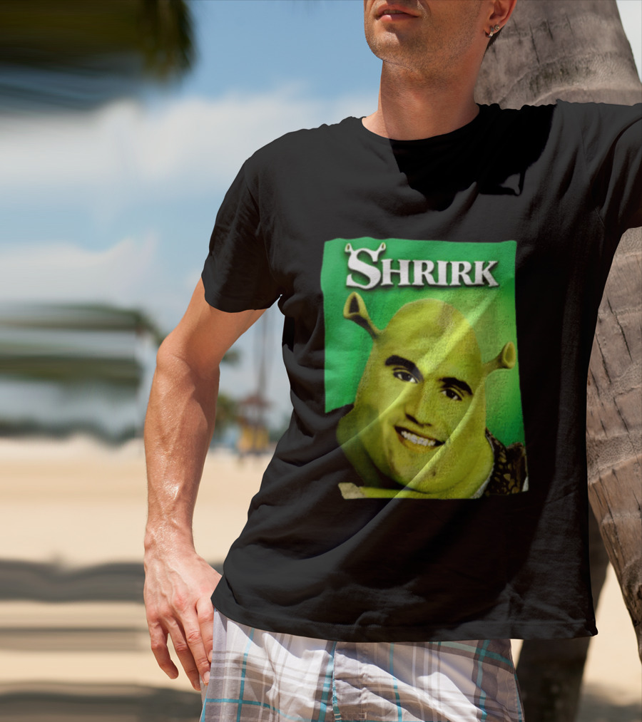 Shrirk Shrek Meme Face Swap Ogre T-Shirt
