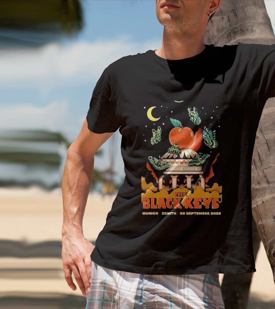 The Black Keys Peaches N Kream World Tour Munich Zenith September 2026 T-Shirt