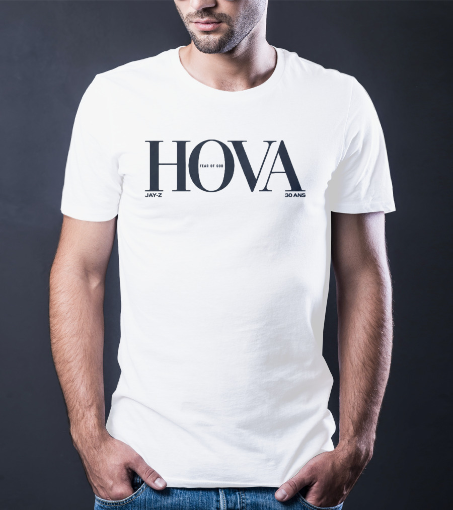 Jay Z Hova Fear Of God 30 Ans T-Shirt