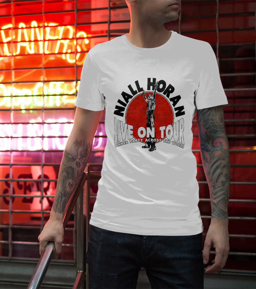 Niall Horan Live On Tour Dinner Party Across The World T-Shirt