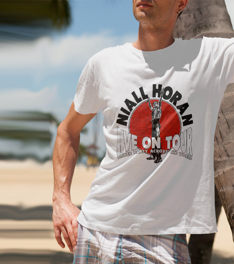Niall Horan Live On Tour Dinner Party Across The World T-Shirt
