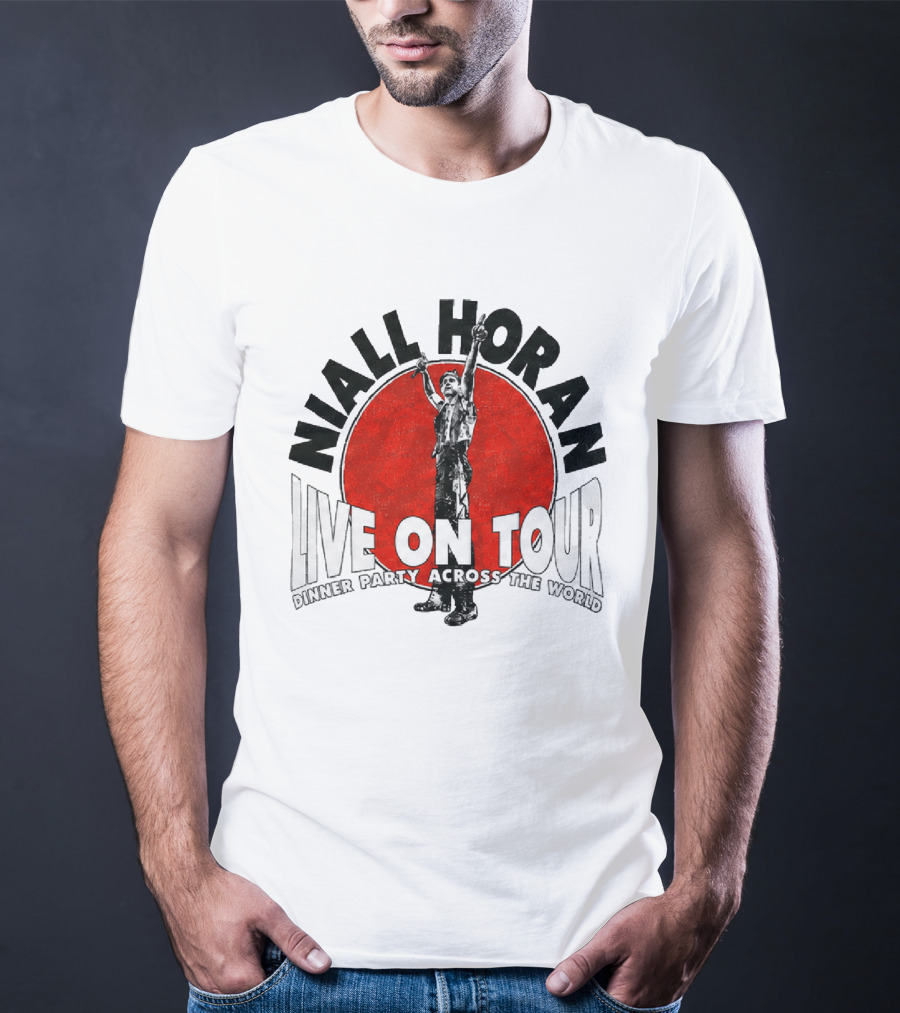 Niall Horan Live On Tour Dinner Party Across The World T-Shirt