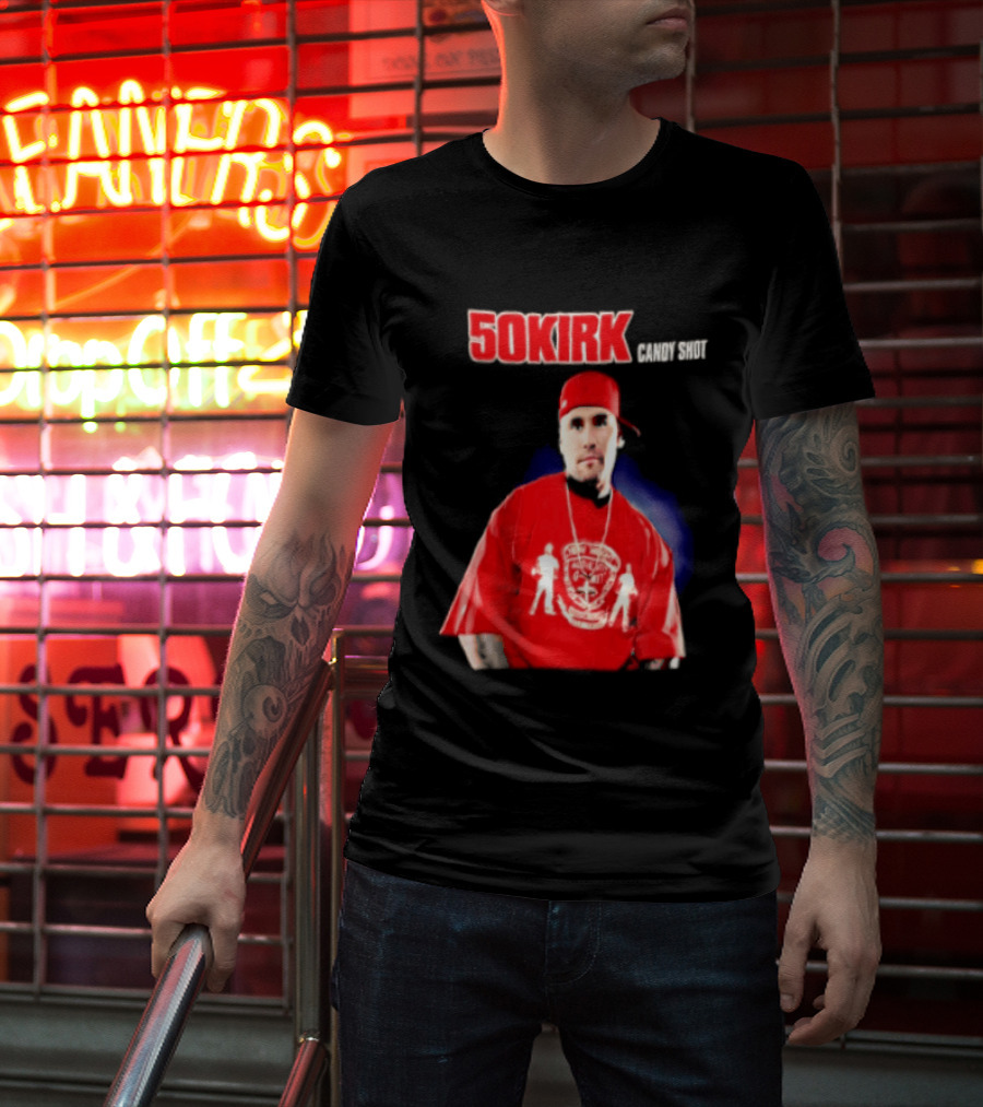 50KIRK Candy Shot Man Red Outfit T-Shirt