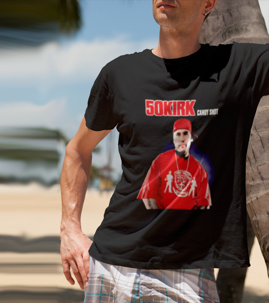 50KIRK Candy Shot Man Red Outfit T-Shirt