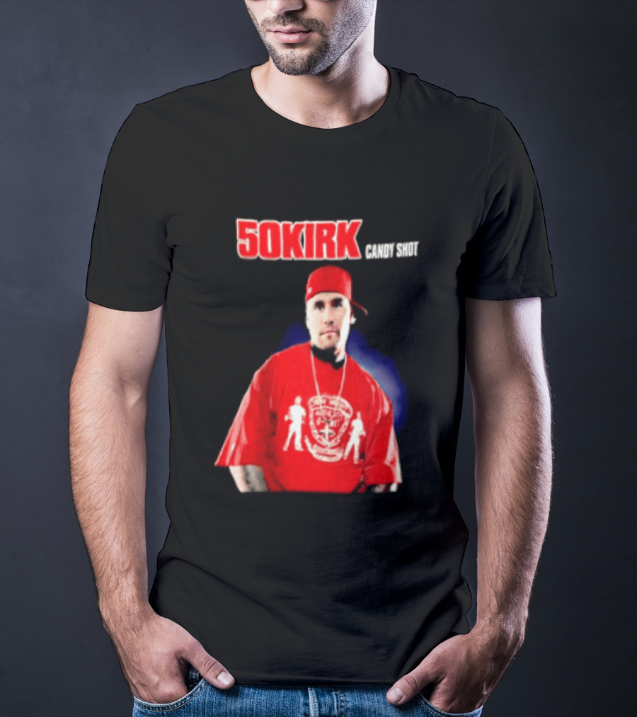 50KIRK Candy Shot Man Red Outfit T-Shirt