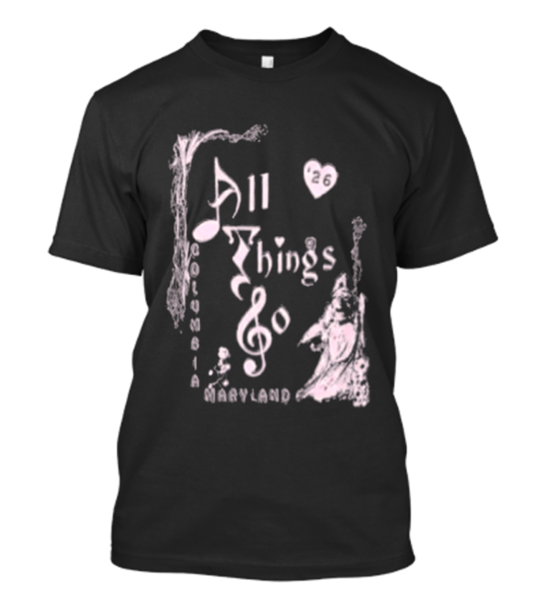 All Things Go NYC Festival 2026 DC Garden Angel T-Shirt