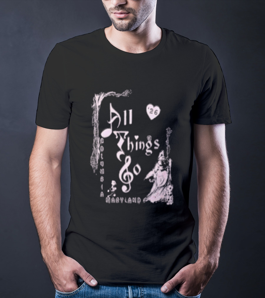 All Things Go NYC Festival 2026 DC Garden Angel T-Shirt