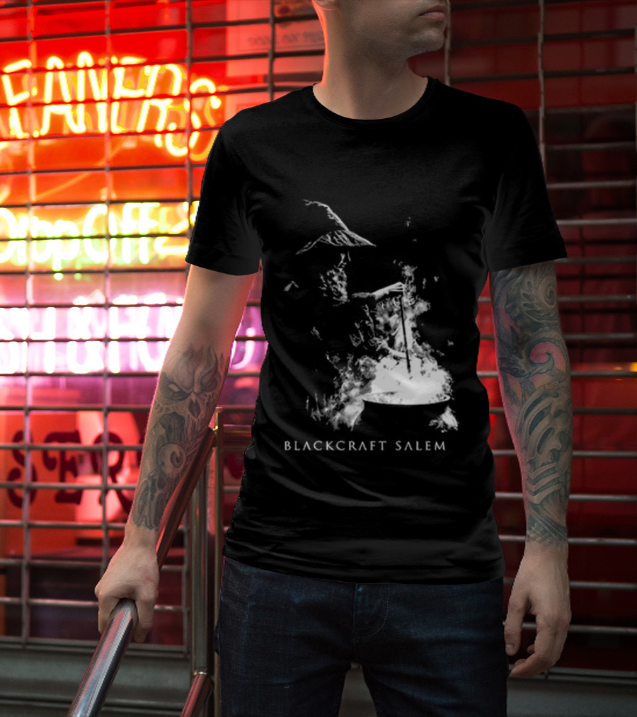 Blackcraft Salem Don't Tell Me How To Be A Witch If I Wanted Rules I'd Go To Church T-Shirt