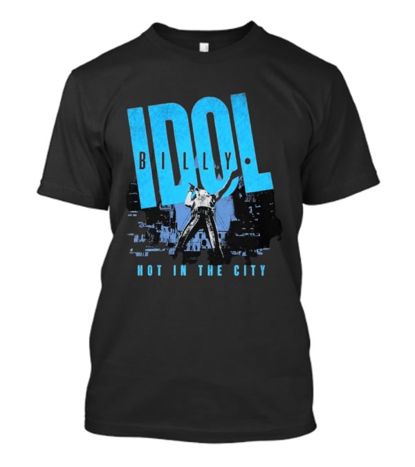 Billy Idol Hot In The City Las Vegas Show 2026 T-Shirt
