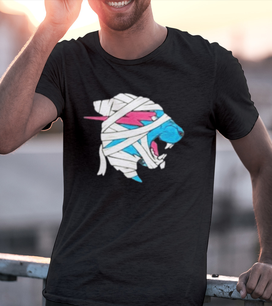 Mrbeast Mummy Panther Wrapped Beast Head T-Shirt