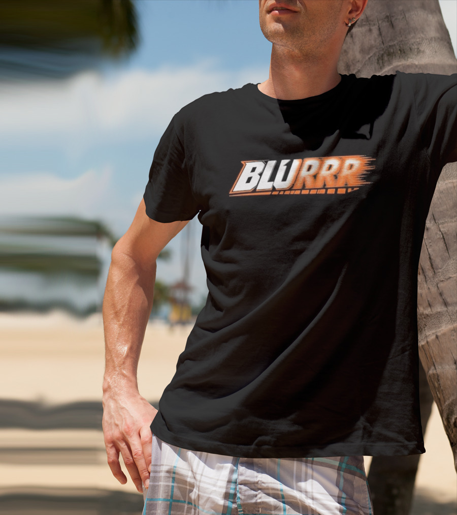 Cincinnati Bengals Blurrr Football T-Shirt