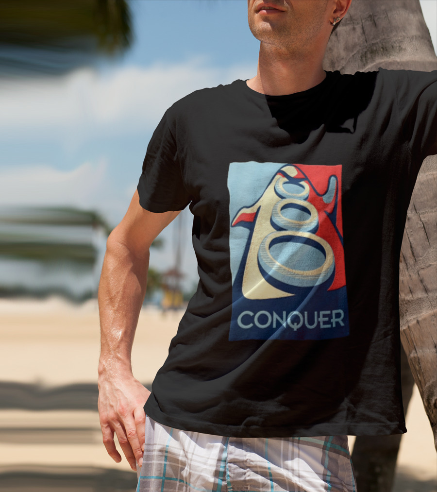 Conquer Penguin Three Rings T-Shirt