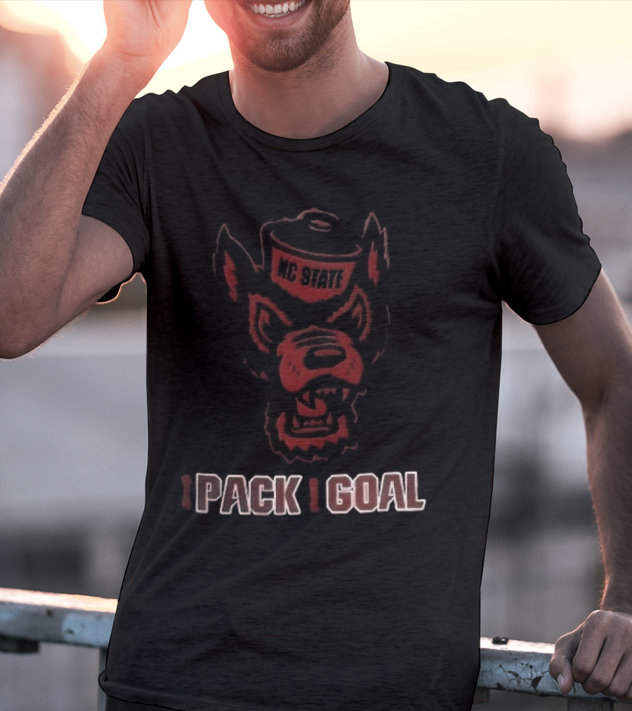 NC State Wolfpack NCAA Pack Goal Sailor Hat Camouflage T-Shirt