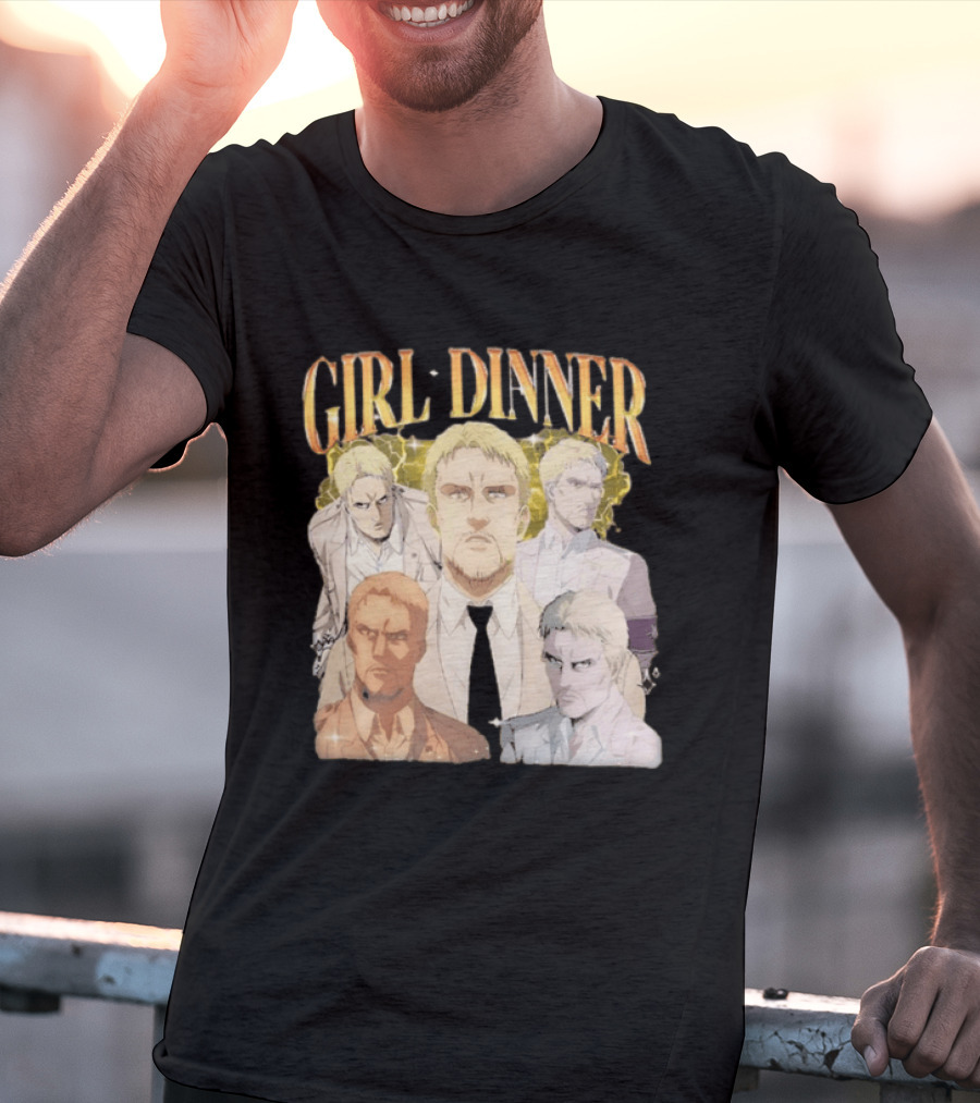 Niall Horan Girl Dinner 2026 New Anime Characters T-Shirt