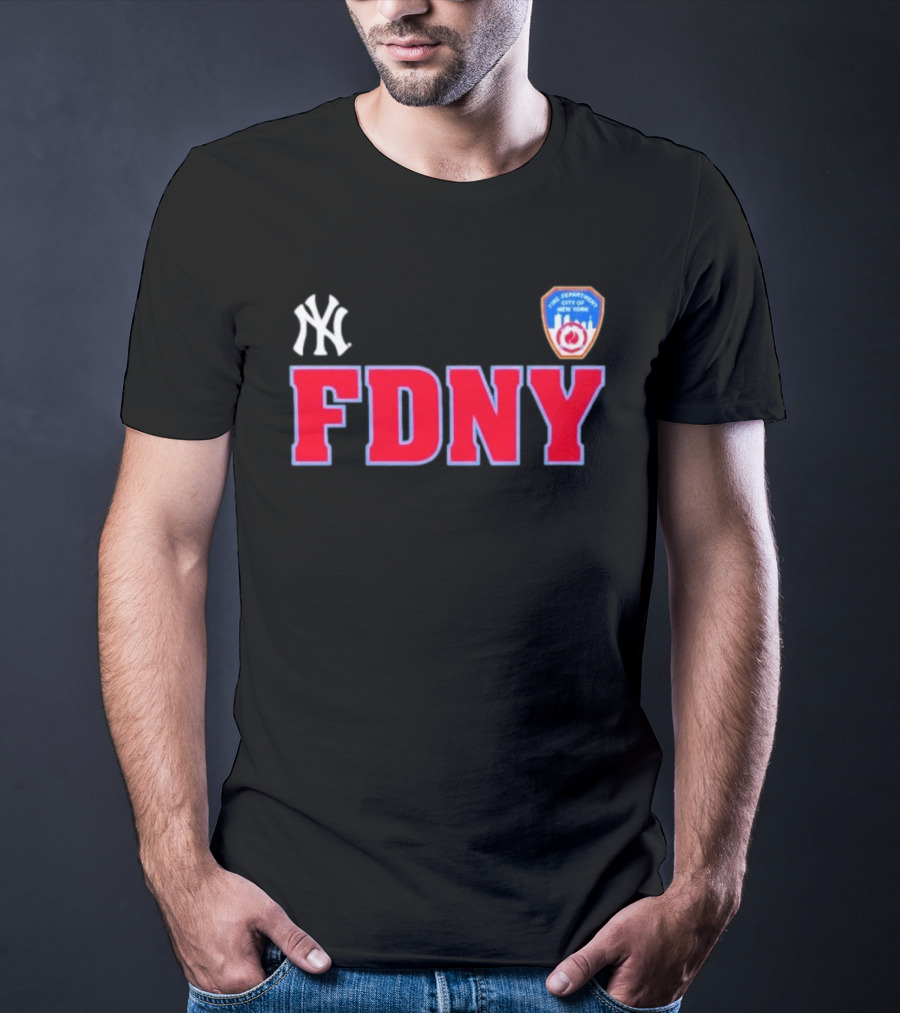 NY Yankees FDNY City Of New York 2026 T-Shirt