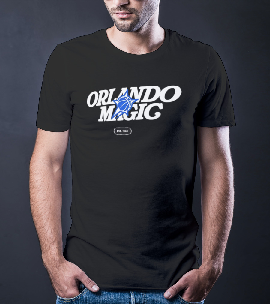 Orlando Magic Est 1989 Star Basketball T-Shirt