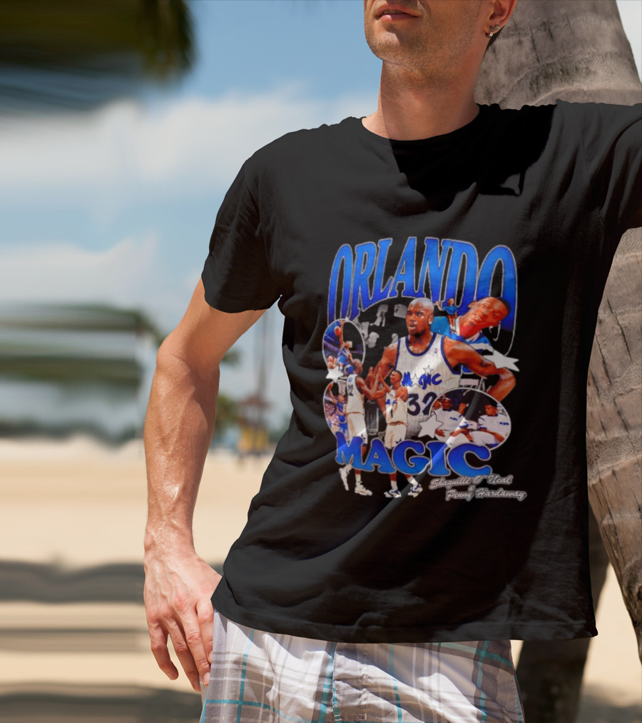Orlando Magic Shaquille O'Neal Penny Hardaway Legends T-Shirt