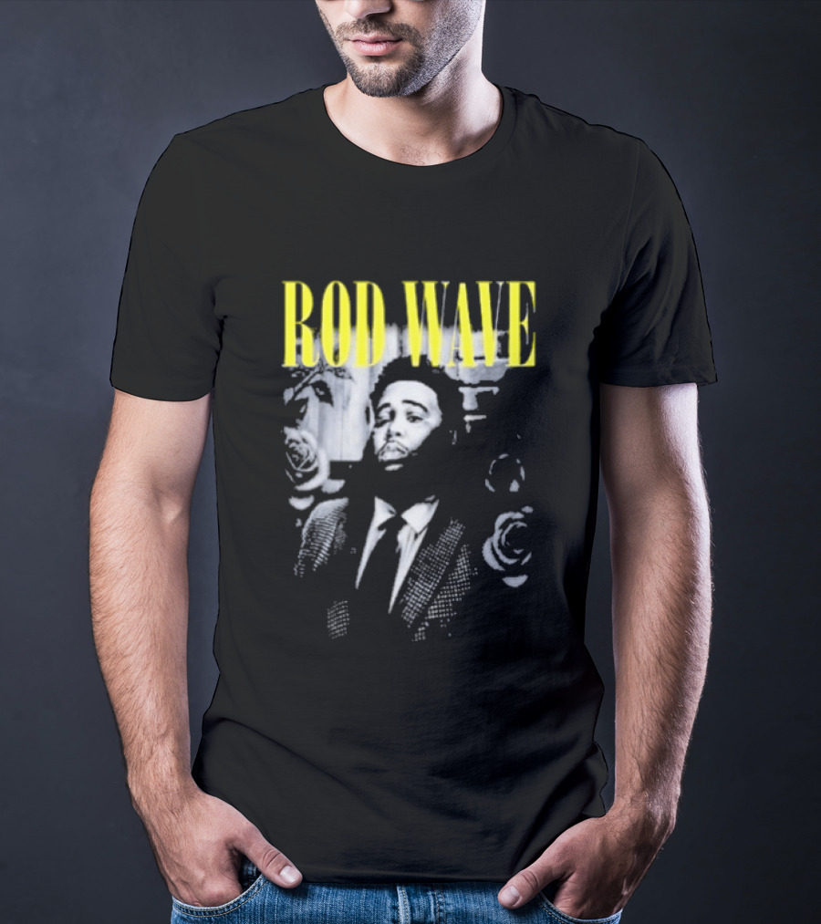 Rod Wave Don't Look Down Tour 2026 Rose Garden Concert Dates T-Shirt