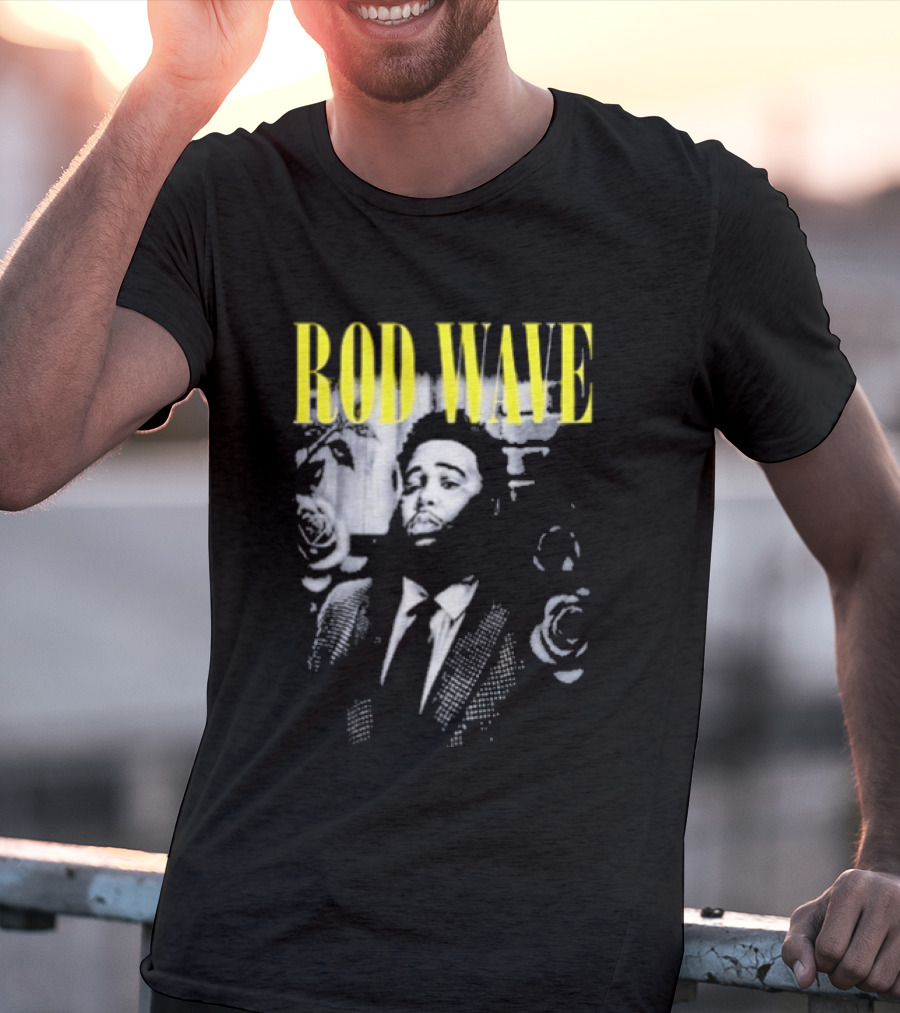 Rod Wave Don't Look Down Tour 2026 Rose Garden Concert Dates T-Shirt