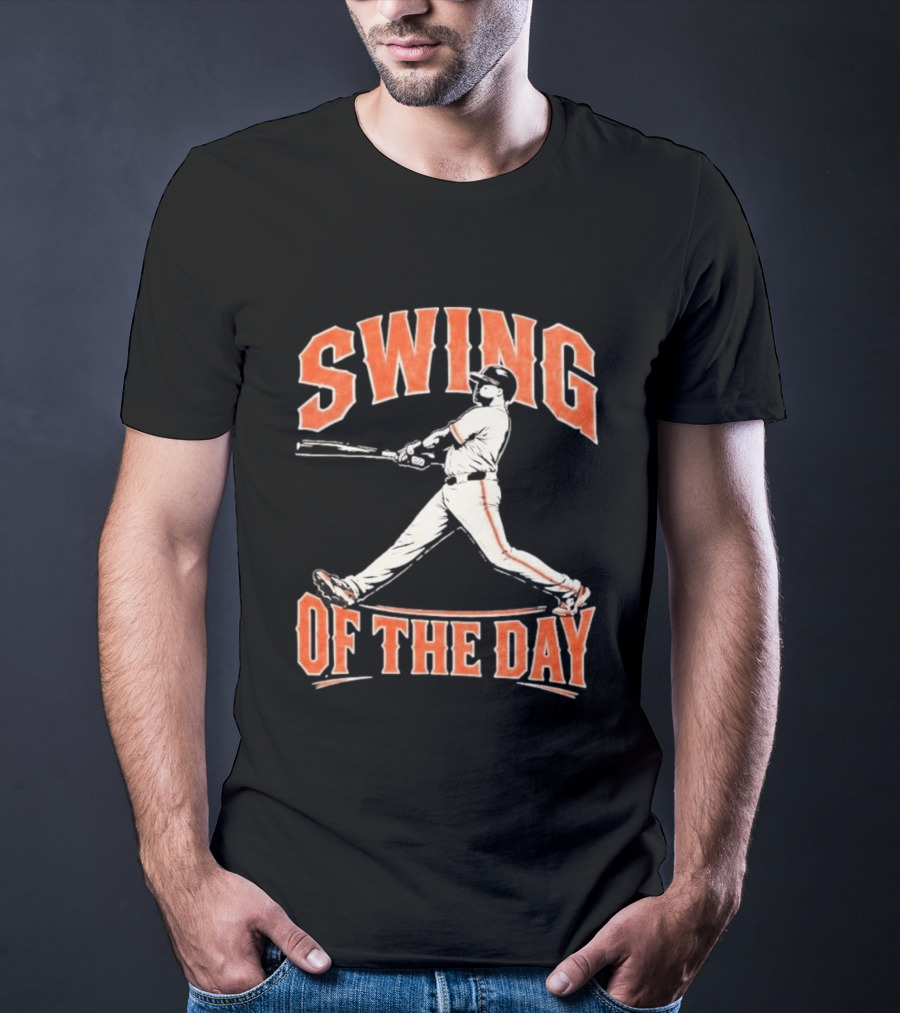 SF Giants Swing Of The Day Baseball 2026 T-Shirt