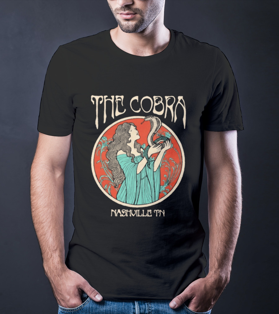 The Cobra Nashville TN Retro Snake T-Shirt