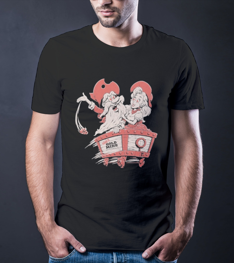 The Red Clay Strays Fools Gold Mine Sacramento CA 09.11.26 Limited Edition T-Shirt