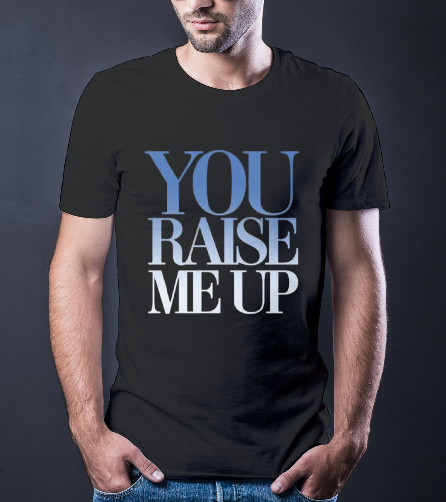 Westlife You Raise Me Up Lyrics Merchandise T-Shirt