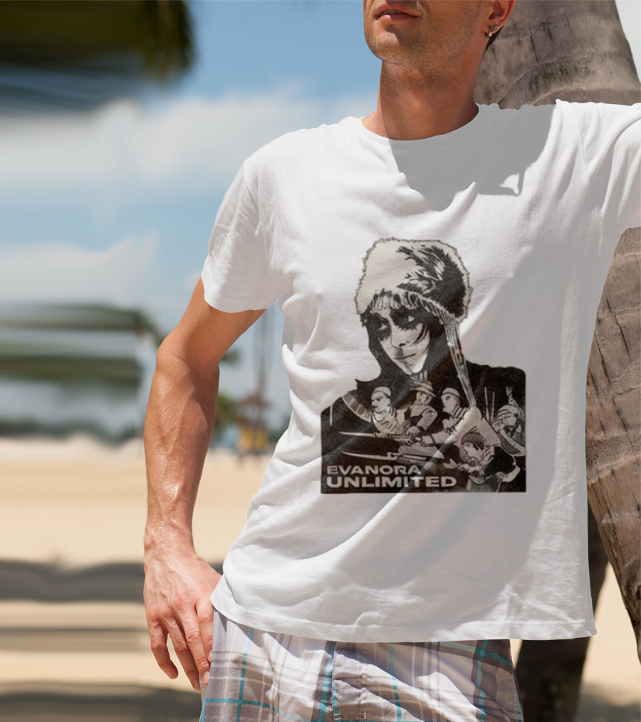 Evanora Unlimited North America Tour 2026 Tour Anime T-Shirt