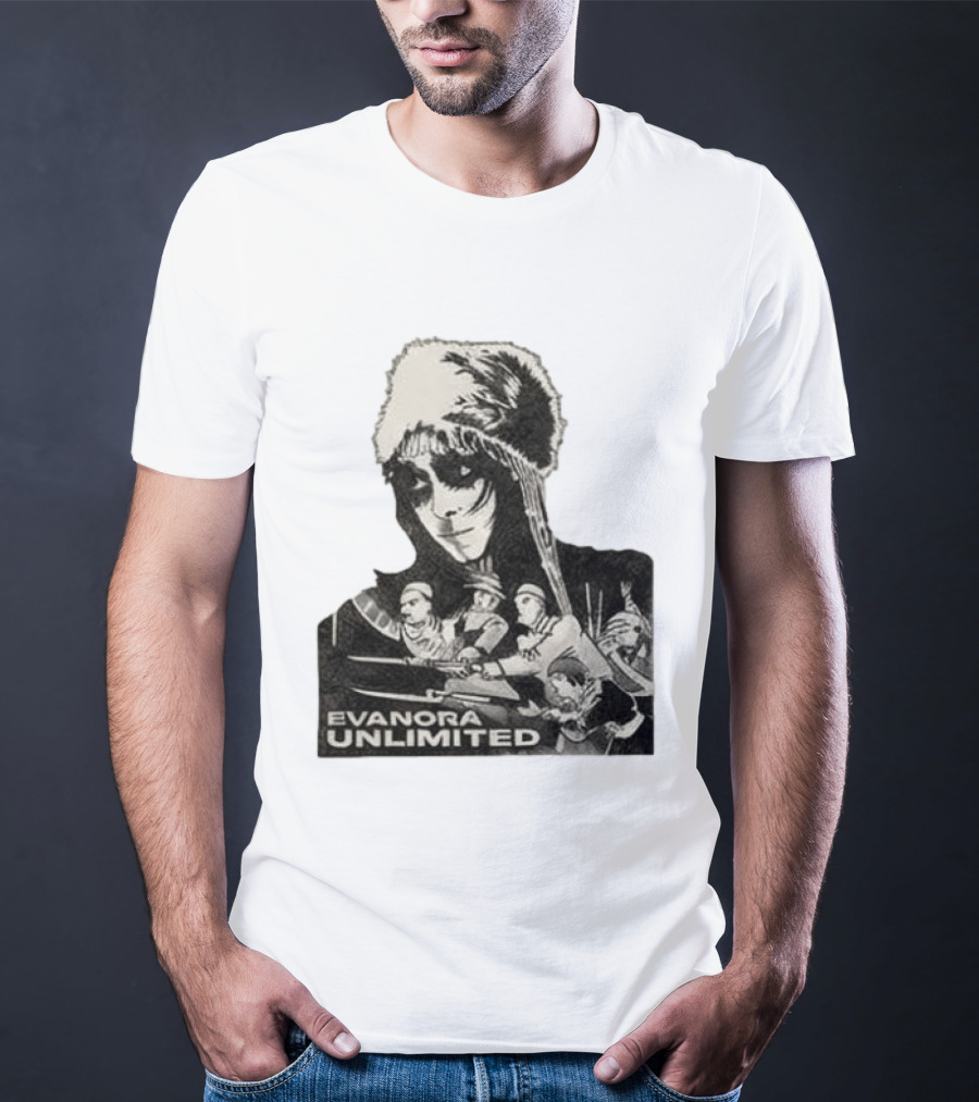 Evanora Unlimited North America Tour 2026 Tour Anime T-Shirt