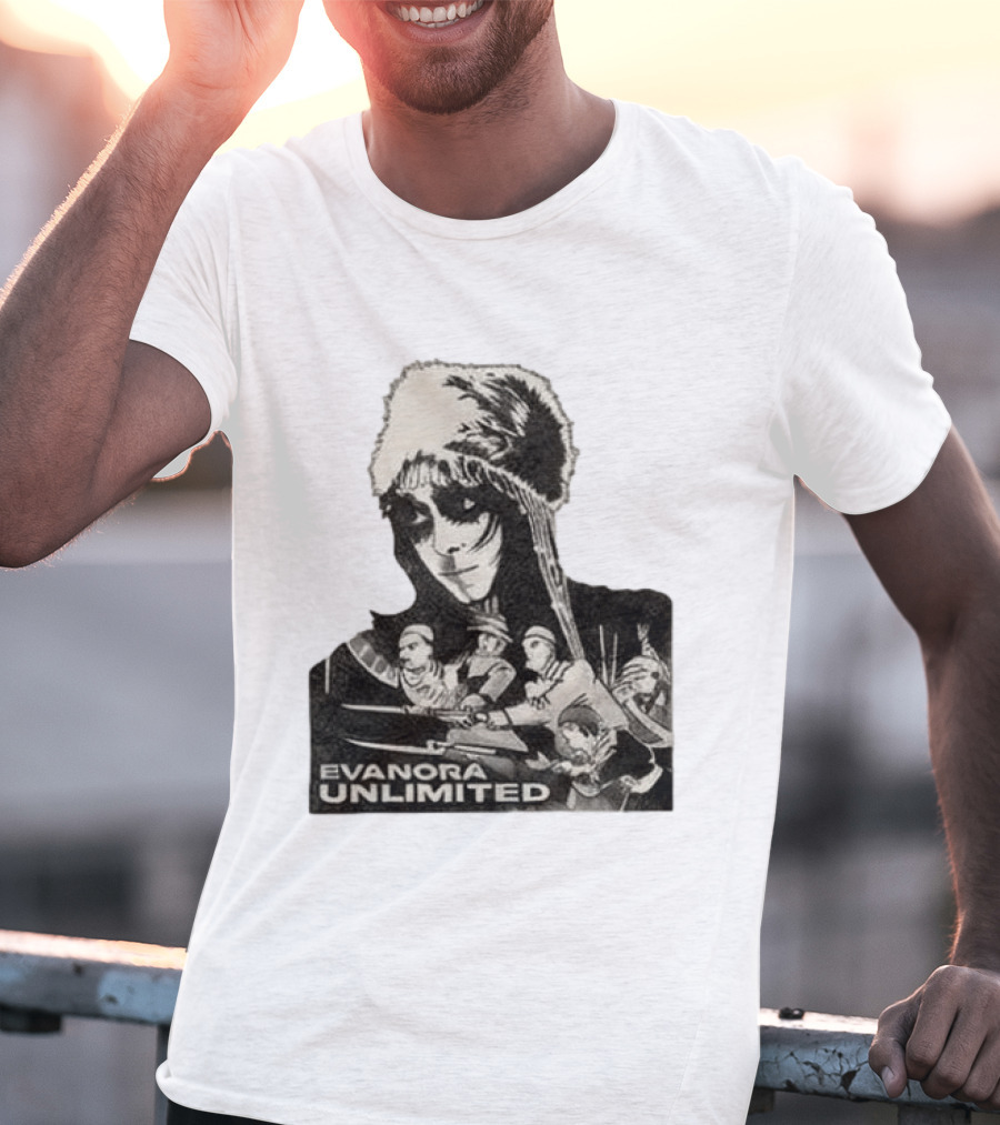Evanora Unlimited North America Tour 2026 Tour Anime T-Shirt