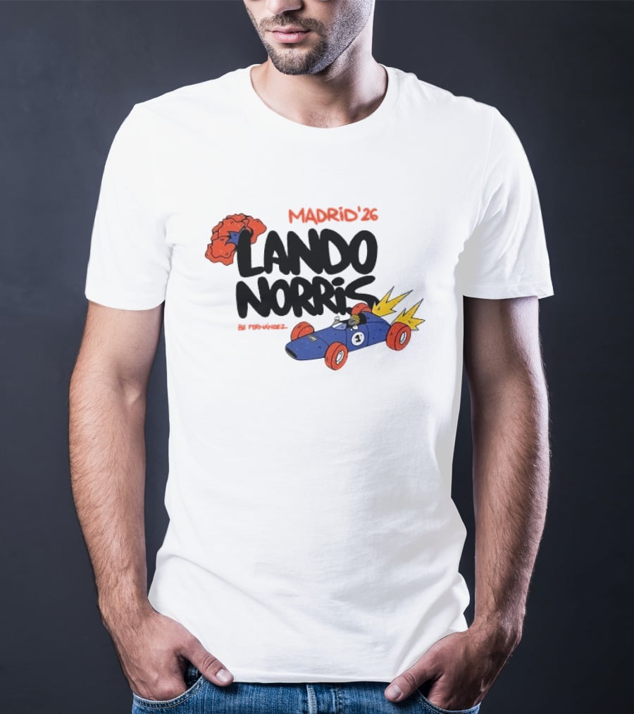 Maddio's Lando Norris Racing Car T-Shirt