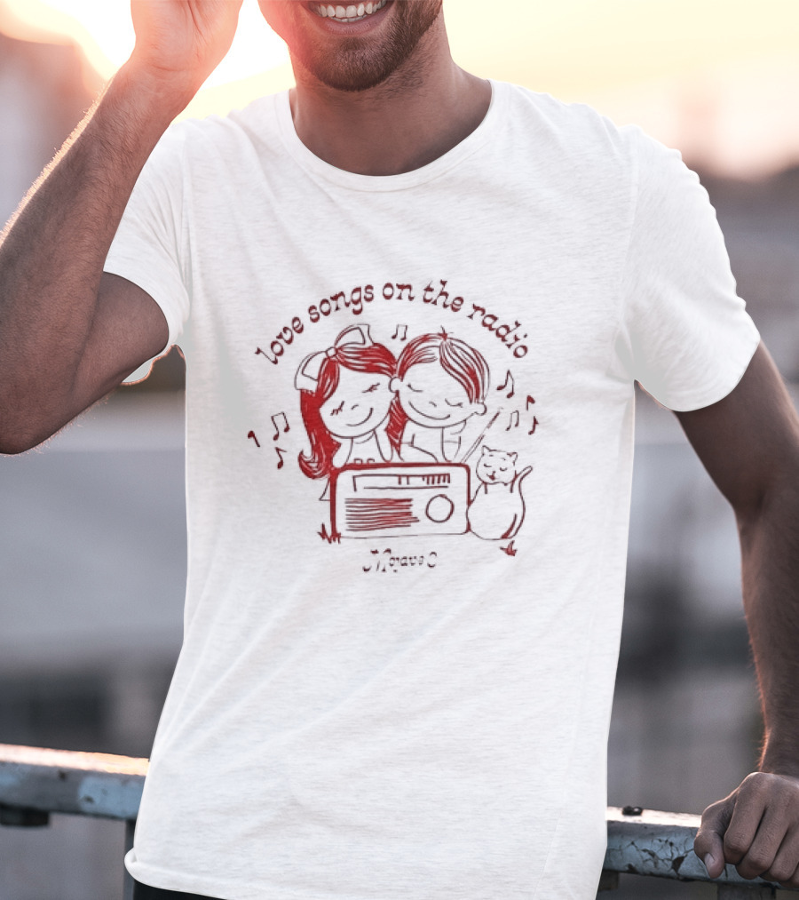 Unified Goods Mojave 3 Love Songs On The Radio Red T-Shirt