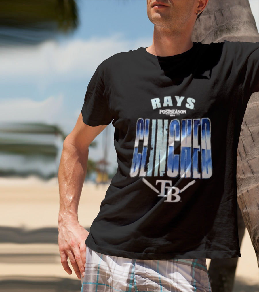 Rays Postseason Clinched TB 2026 T-Shirt