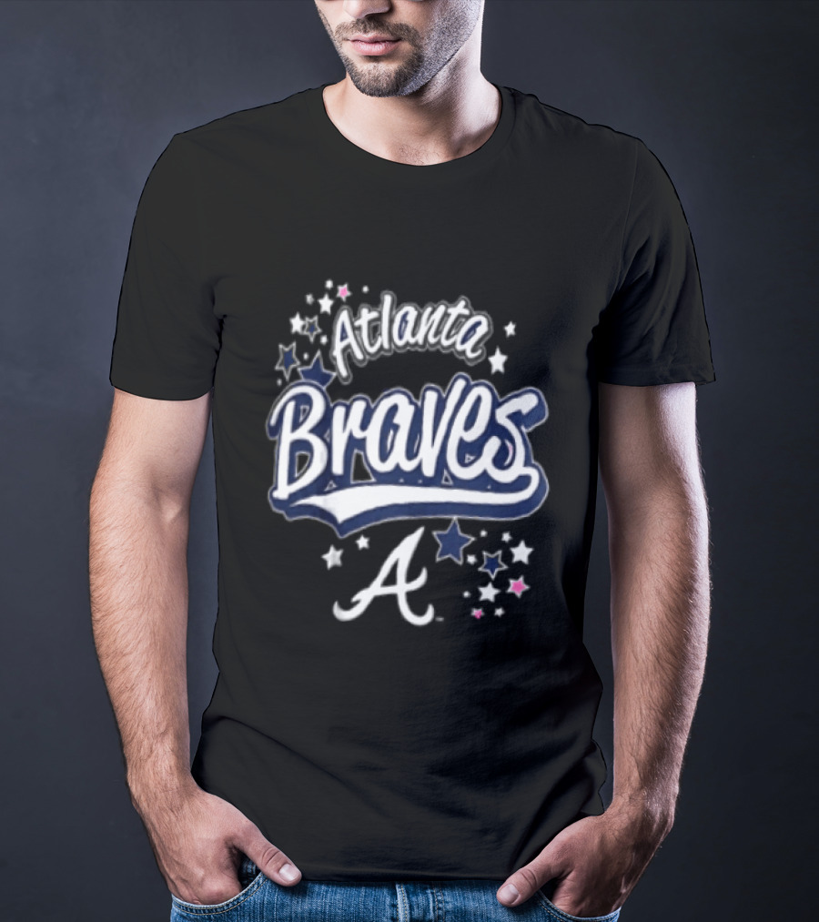 Atlanta Braves Velcro Stars A T-Shirt