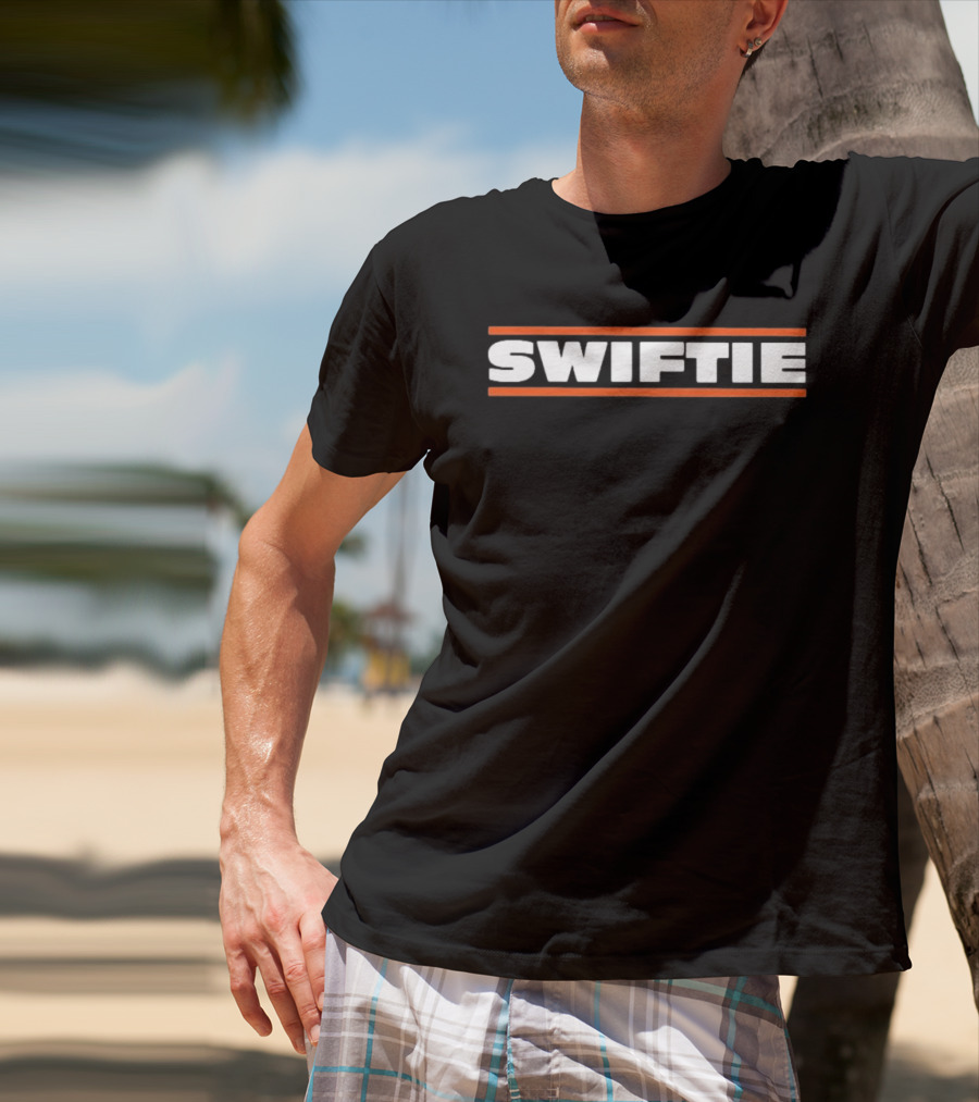 Chicago Bears Swiftie Fan Apparel CHI Collection T-Shirt