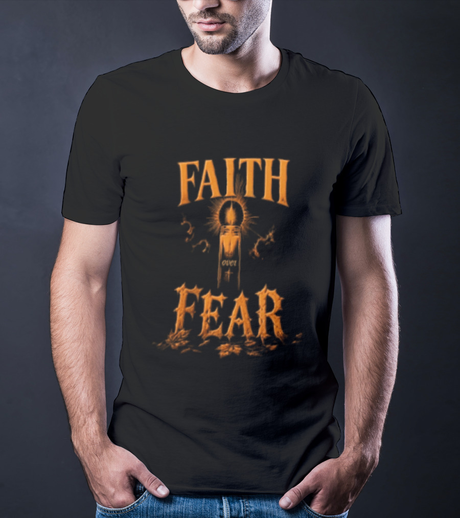 Faith Over Fear Spooky Halloween T-Shirt