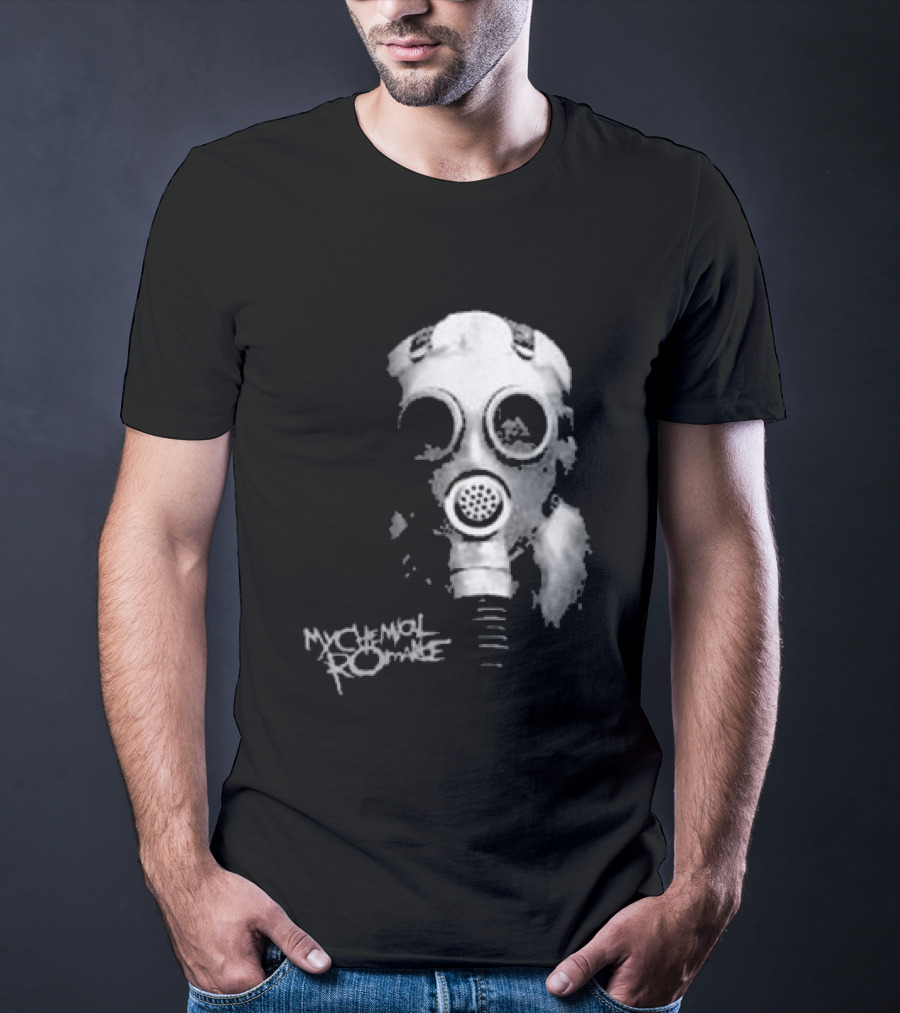 My Chemical Romance Gas Mask Mother War We're Damned Afterall T-Shirt