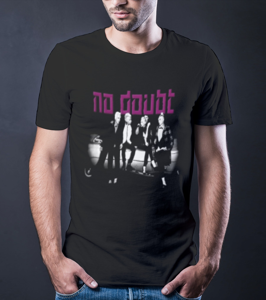No Doubt Band Vintage Photo Pink T-Shirt
