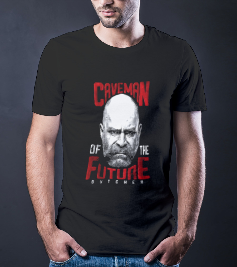 Caveman Of The Future Butcher Iconic Face T-Shirt