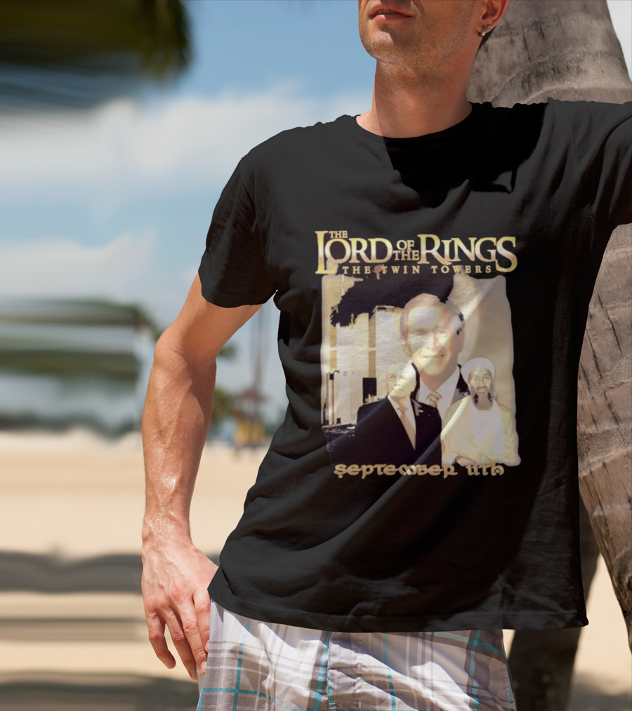 The Lord Of The Rings The Twin Towers September 11th T-Shirt