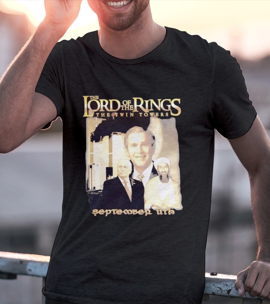 The Lord Of The Rings The Twin Towers September 11th T-Shirt