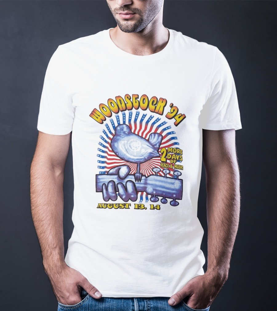 Von Miller Woodstock '94 August 13 14 2 More Days Of Peace And Music T-Shirt