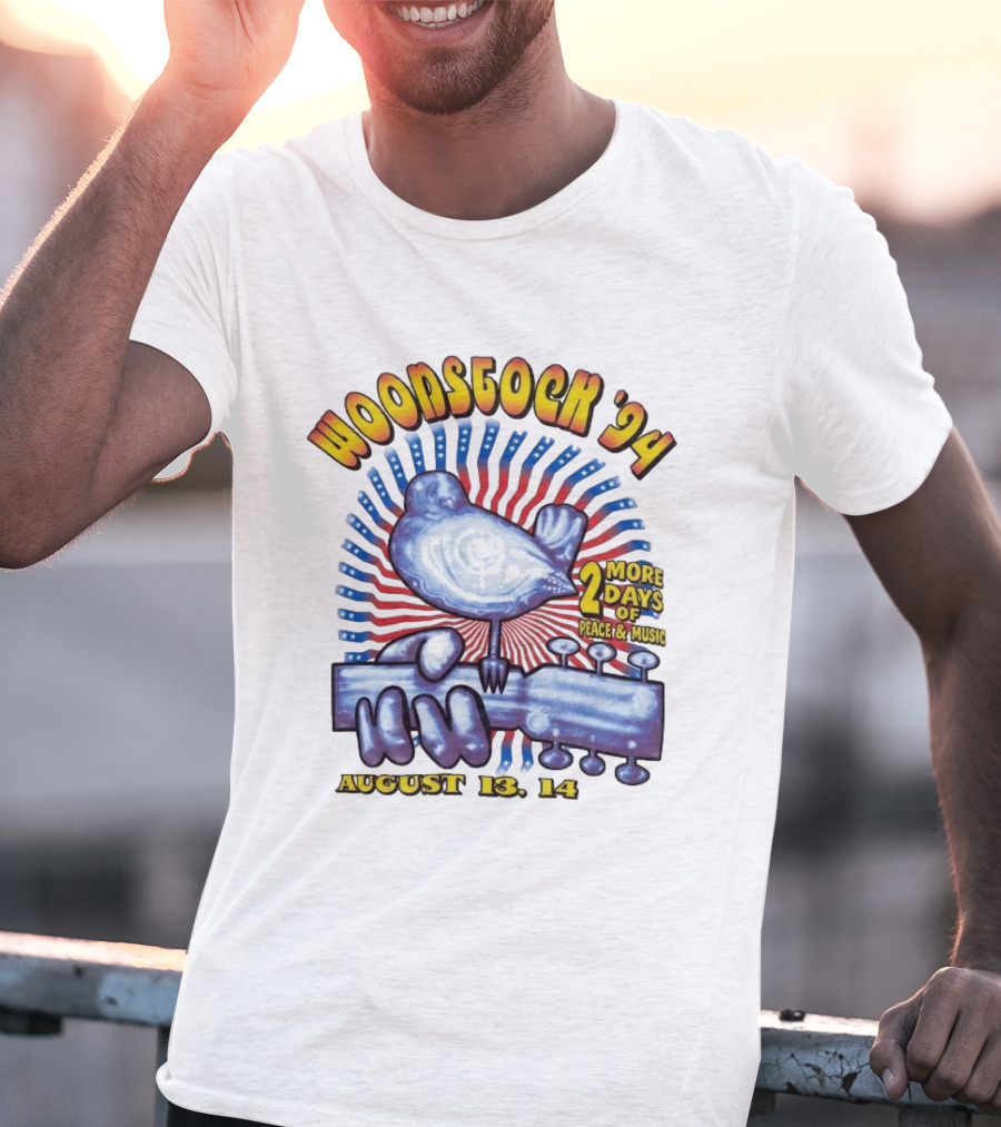 Von Miller Woodstock '94 August 13 14 2 More Days Of Peace And Music T-Shirt