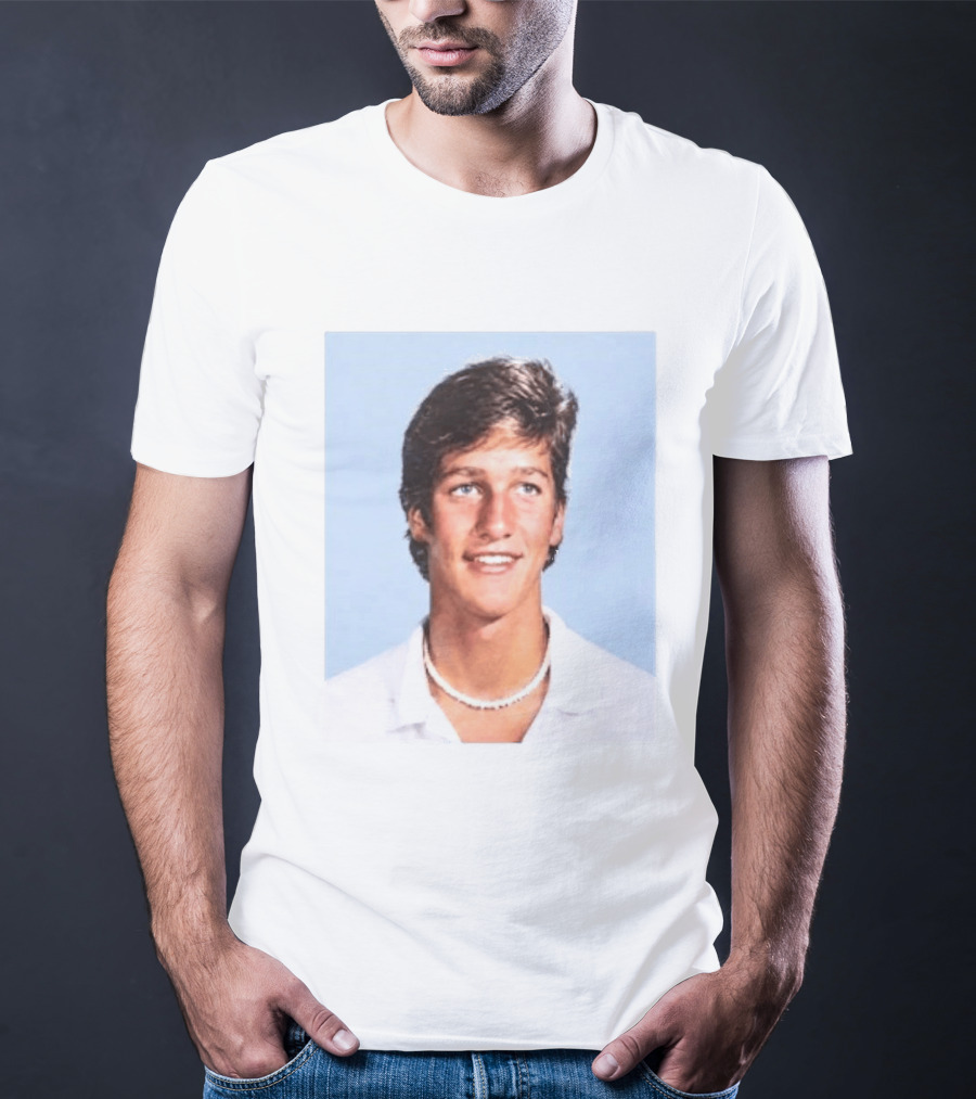 Woody Harrelson High School Yearbook Photo Original Wear T-Shirt
