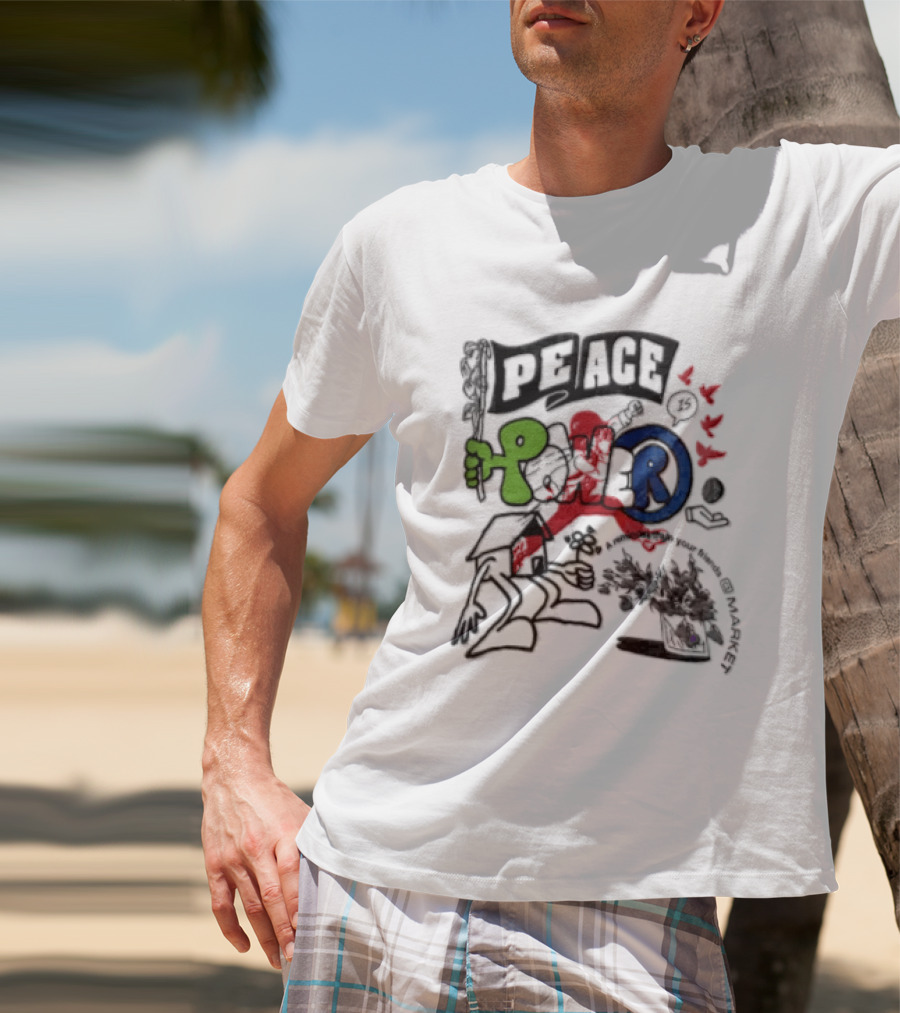 Peace Power Walker Kessler Dodgers T-Shirt