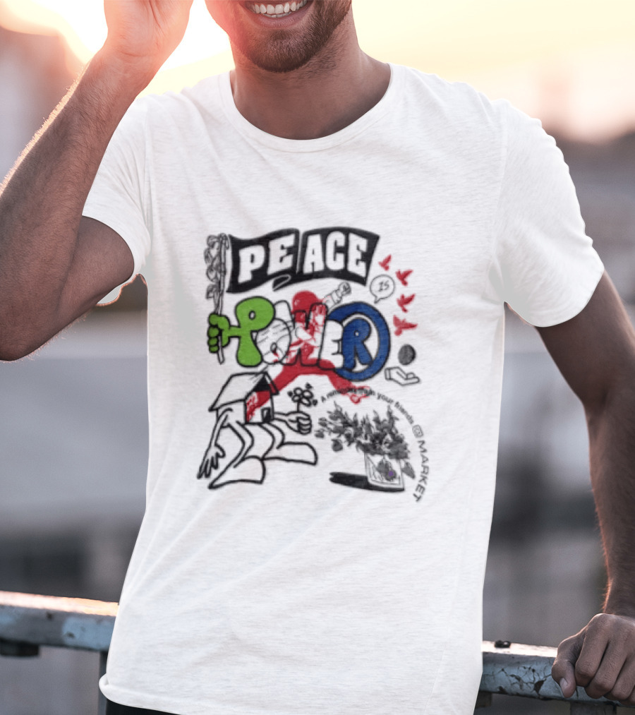 Peace Power Walker Kessler Dodgers T-Shirt
