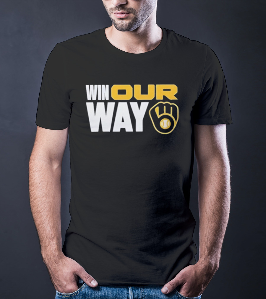 Milwaukee Brewers 2026 Postseason Win Our Way Clinched T-Shirt