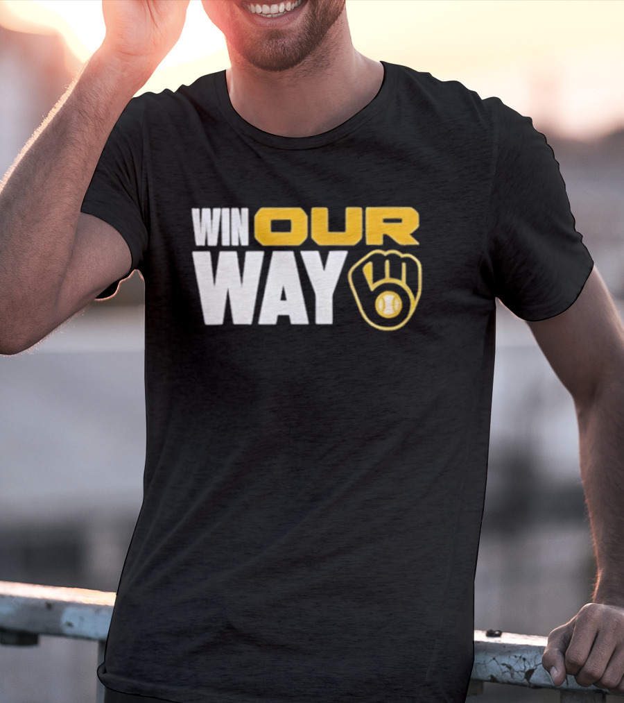 Milwaukee Brewers 2026 Postseason Win Our Way Clinched T-Shirt