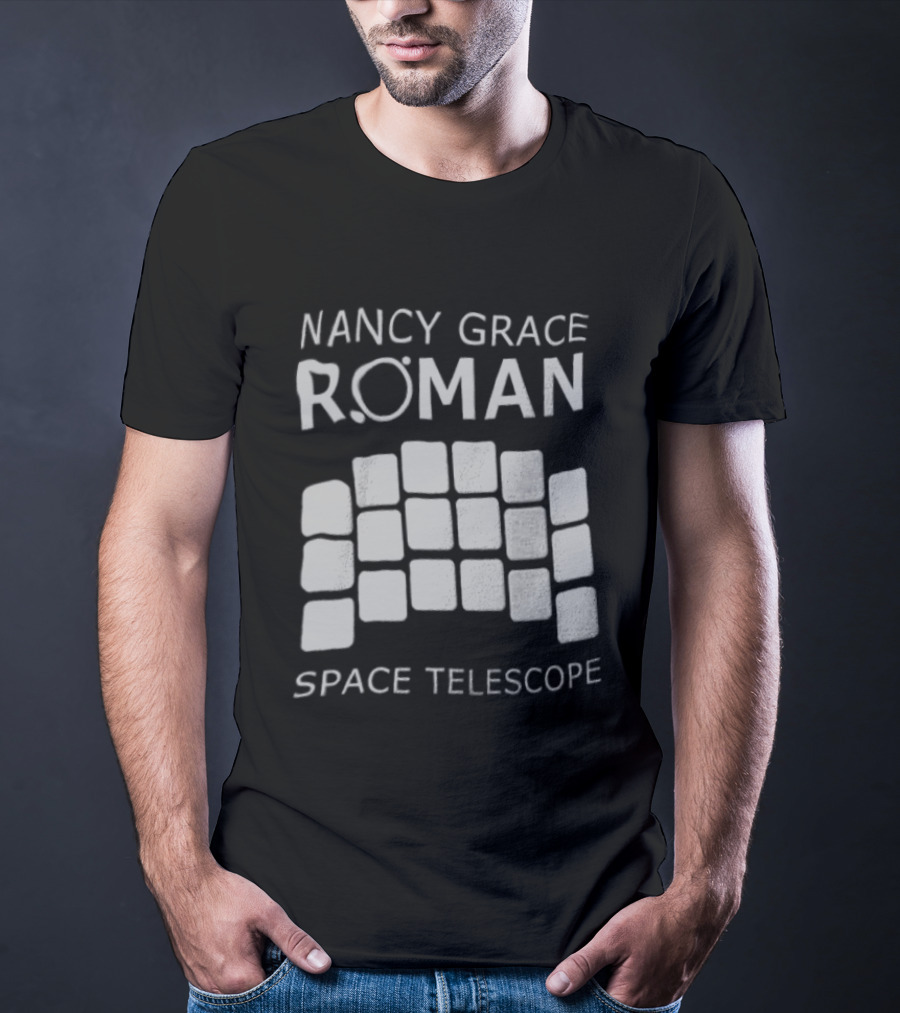 Nancy Grace Roman Space Telescope NASA Mission Square T-Shirt