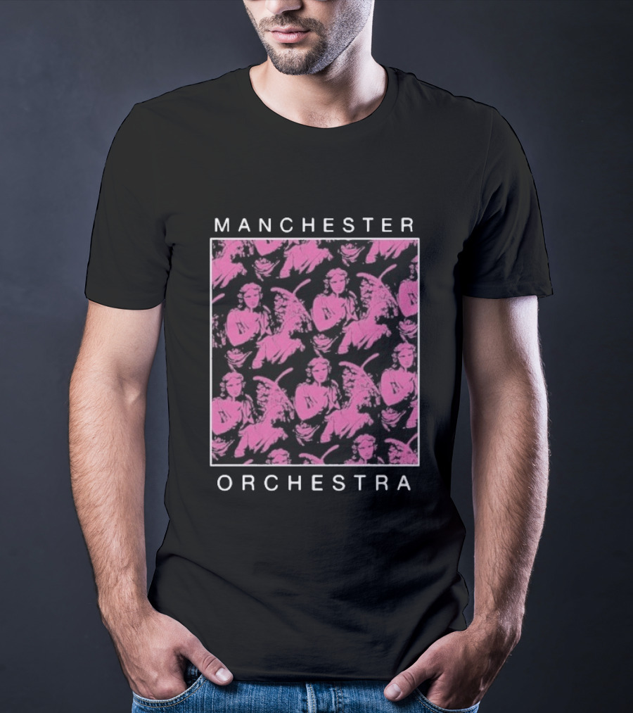 Manchester Orchestra Angels Pink T-Shirt